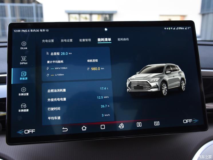 比亚迪 宋Pro新能源 2022款 DM-i 110km 旗舰型Pro