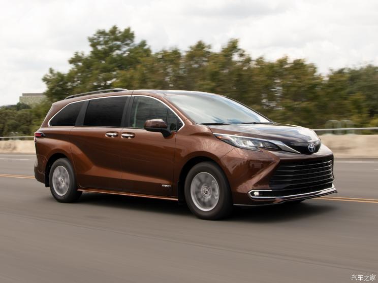 丰田(进口) SIENNA 2021款 2.5L混动 四驱XLE 7座 美国版